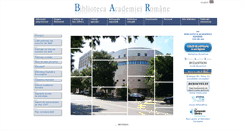 Desktop Screenshot of biblacad.ro
