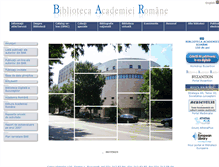 Tablet Screenshot of biblacad.ro